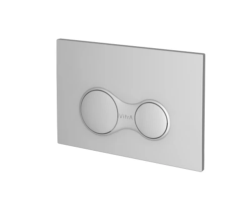 Кнопка смыва VitrA Sirius 740-0485, матовый хром