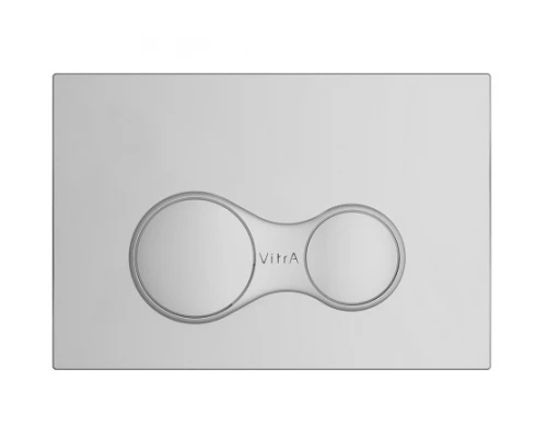 Кнопка смыва VitrA Sirius 740-0485, матовый хром
