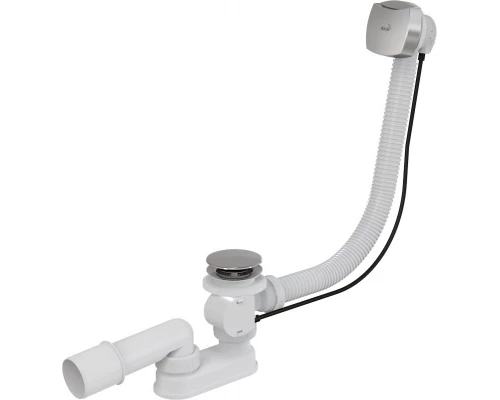 Слив-перелив Alcaplast A51CRM, полуавтомат, хром