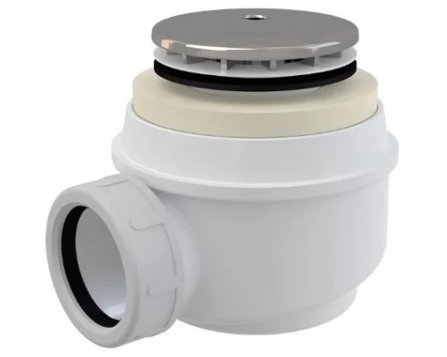 Сифон для душевого поддона Alcaplast A47CR d50, хром