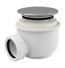 Сифон для душевого поддона Alcaplast A47CR d60, хром