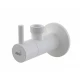 Вентиль угловой Alcaplast ARV001B 1/2 дюйма, белый