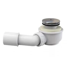 Выпускной комплект для душевого поддона Alcaplast A471CR d50, хромированный пластик