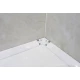 Бордюр Aquanet 225264 для ванн и поддонов (комплект: бордюр 1,95 м. - 2 шт, уголок - 2 шт,торцевая накладка - 2 шт)