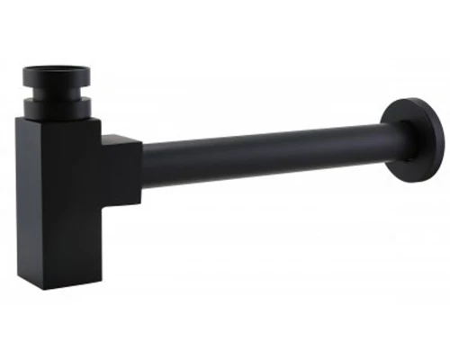 Сифон для раковины BelBagno BB-SMQ2-NERO, черный