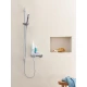 Душевой шланг Grohe Rotaflex металлический 1500 мм (хром) 28417000