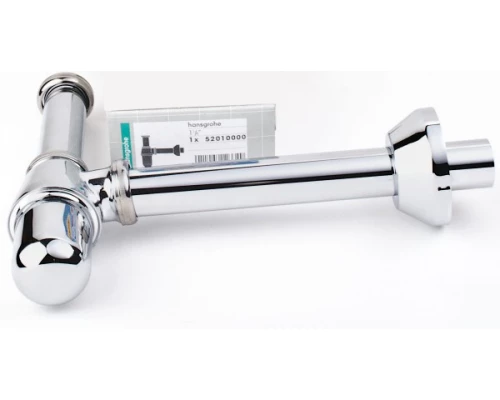 Сифон для раковины Hansgrohe 52010000, хром, ø32