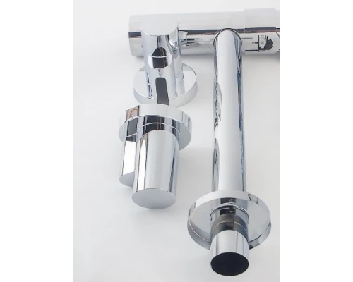 Сифон для раковины и угловые вентили Hansgrohe Flowstar 52120000, хром, ø32