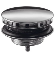 Донный клапан Hansgrohe 50001000 для раковины, с фиксированной крышкой, хром