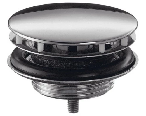 Донный клапан Hansgrohe 50001000 для раковины, с фиксированной крышкой, хром