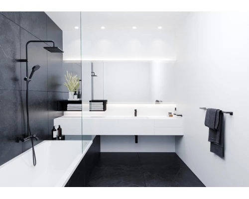 Сифон для раковины Hansgrohe Flowstar S 52105670, черный матовый