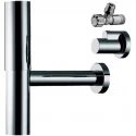 Сифон для раковины и угловые вентили Hansgrohe Flowstar 52120000, хром, ø32