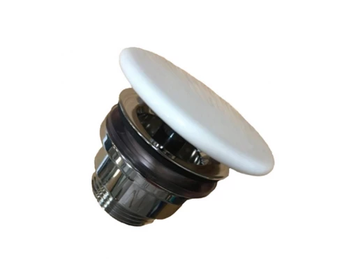 Донный клапан всегда открытый Laufen Living Square 8.9818.8.000.000.1, с керамической крышкой Saphir Keramik, универсальный, белый