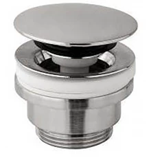 Донный клапан Paffoni ZSCA050BO, универсальный, белый