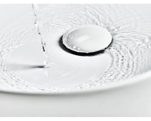 Донный клапан Ravak, без перелива, керамическая накладка белая, X01695