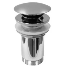 Донный клапан Ravak, клик-клак, с переливом, хром, X01373