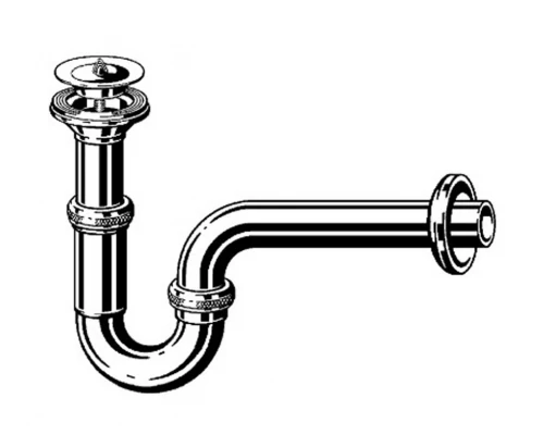 Сифон для раковины трубный Viega мод. 5612, 111298