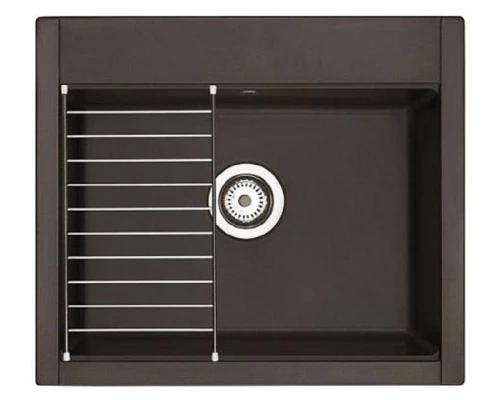 Мойка кухонная Акватон Делия 60, 1A715232LD280, 60.2 х 51.7 х 21.8 см, кофе
