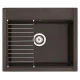 Мойка кухонная Акватон Делия 60, 1A715232LD280, 60.2 х 51.7 х 21.8 см, кофе