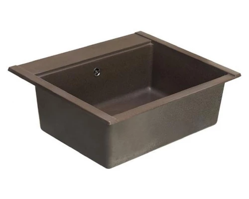 Мойка кухонная Акватон Делия 60, 1A715232LD280, 60.2 х 51.7 х 21.8 см, кофе