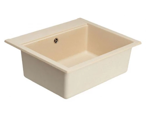 Мойка кухонная Акватон Делия 60, 1A715232LD290, 60.2 х 51.7 х 21.8 см, шампань