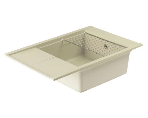 Мойка кухонная Акватон Делия 78, 1A715132DE240, 78 х 51 х 21.8 см, жемчуг