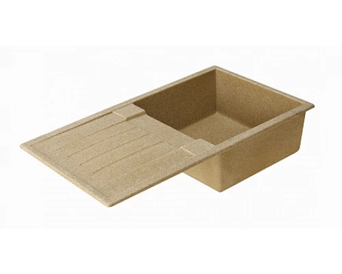 Кухонная мойка Акватон Верона прямоугольная с крылом, песочный, 1A710032VR220