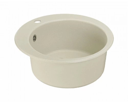 Кухонная мойка Акватон Иверия круглая, жемчуг, 1A711032IV240