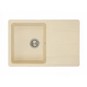 Кухонная мойка Акватон Аманда прямоугольная с крылом, шампань, 1A712832AD290