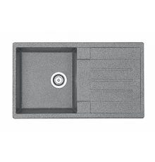 Кухонная мойка Акватон Верона прямоугольная с крылом, серый, 1A710032VR230