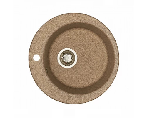 Кухонная мойка Акватон Иверия круглая, терракот, 1A711032IV270