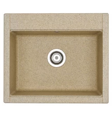 Мойка кухонная Акватон Делия 60, 1A715232LD220, 60.2 х 51.7 х 21.8 см, песочный