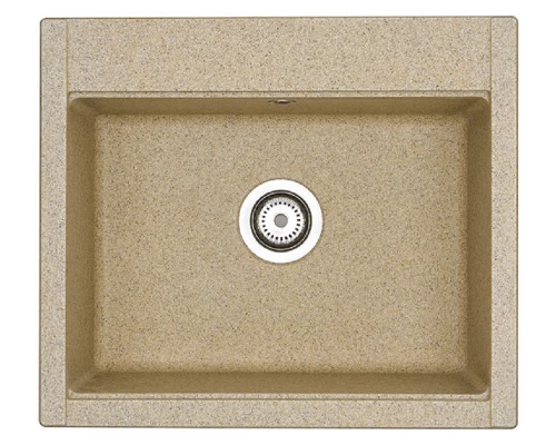 Мойка кухонная Акватон Делия 60, 1A715232LD220, 60.2 х 51.7 х 21.8 см, песочный