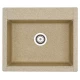 Мойка кухонная Акватон Делия 60, 1A715232LD220, 60.2 х 51.7 х 21.8 см, песочный