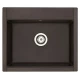 Мойка кухонная Акватон Делия 60, 1A715232LD280, 60.2 х 51.7 х 21.8 см, кофе