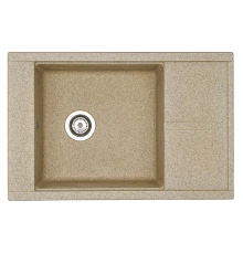 Мойка кухонная Акватон Делия 78, 1A715132DE220, 78 х 51 х 21.8 см, песочный