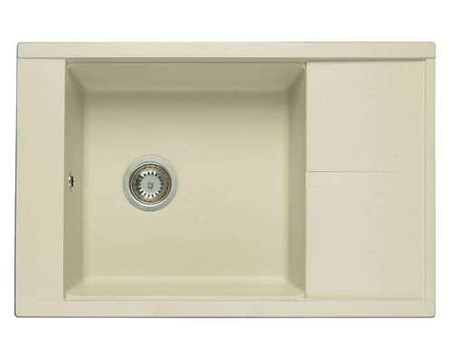Мойка кухонная Акватон Делия 78, 1A715132DE240, 78 х 51 х 21.8 см, жемчуг