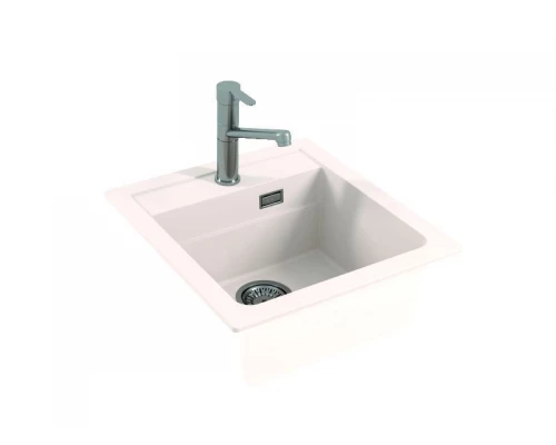 Мойка кухонная Alveus Granital Atrox 20 1131986 470х500 мм, белый