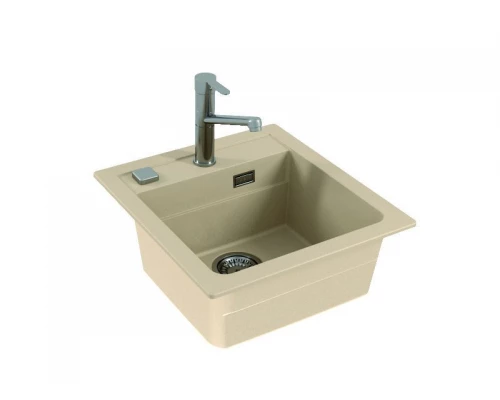 Мойка кухонная Alveus Granital Atrox 20 1131987 470х500 мм, песчаный