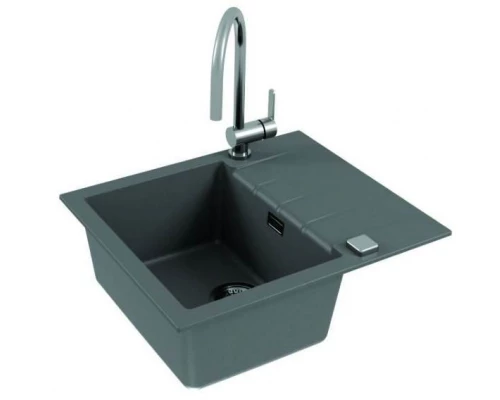 Мойка кухонная Alveus Granital Cadit 10 1132020 470х500 мм, бетон