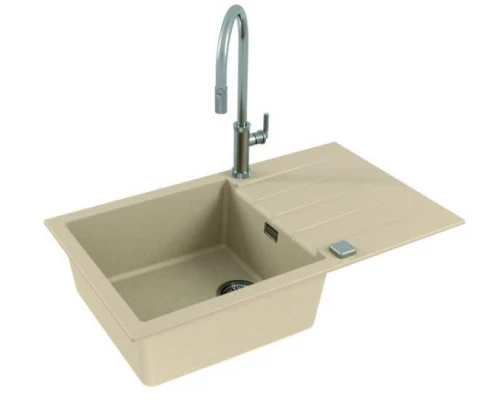 Мойка кухонная Alveus Granital Cadit 40 1132028 860х500 мм, песчаный