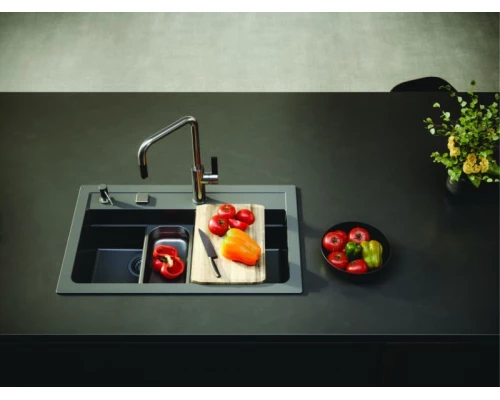 Мойка кухонная Alveus Granital Atrox 50 1132001 790х500 мм, бетон