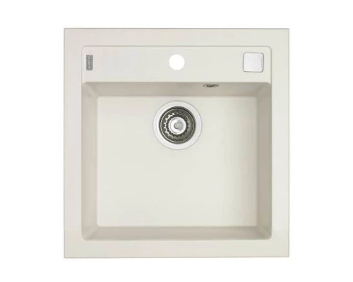 Мойка кухонная Alveus Formic 20 1128395 520х510 мм, жемчужный