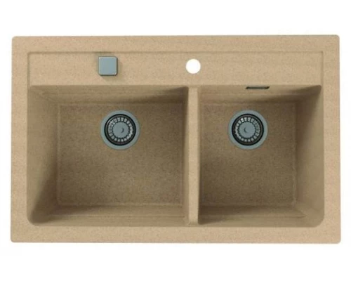 Мойка кухонная Alveus Granital Atrox 50 1132000 790х500 мм, бежевый