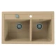 Мойка кухонная Alveus Granital Atrox 50 1132000 790х500 мм, бежевый