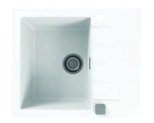 Мойка кухонная Alveus Granital Cadit 10 1132017 470х500 мм, белый