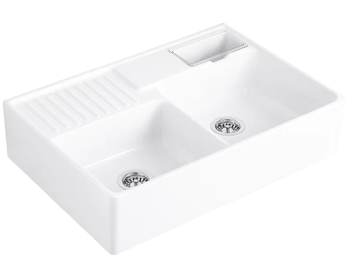 Мойка кухонная Villeroy&Boch две чаши 89.5 см 632391R1 под столешницу