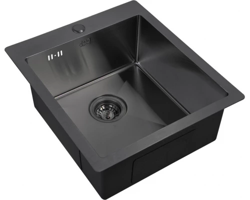 Кухонная мойка нержавеющая Zorg Inox PVD 4551 Grafit