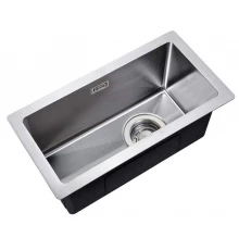 Мойка Zorg Light ZL R 230440, 23 х 44 см, брашированная матовая нержавеющая сталь