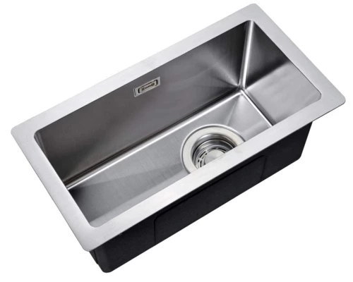 Мойка Zorg Light ZL R 230440, 23 х 44 см, брашированная матовая нержавеющая сталь
